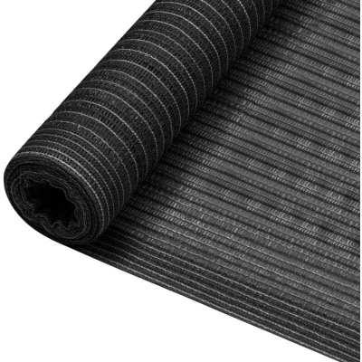 Slika vidaXL Privacy Net Anthracite 1.8x10 m HDPE 195 g/m²