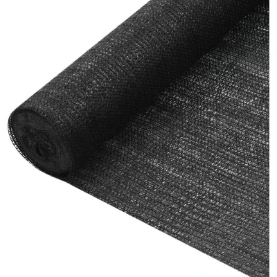 Slika vidaXL Privacy Net Black 1.8x50 m HDPE 75 g/m²
